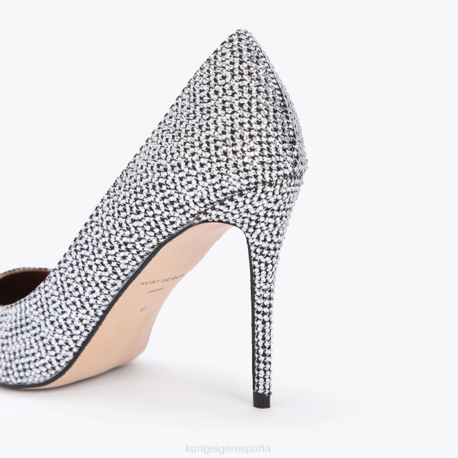 Kurt Geiger mujer londres belgravia 2LPR321 | calzados plata
